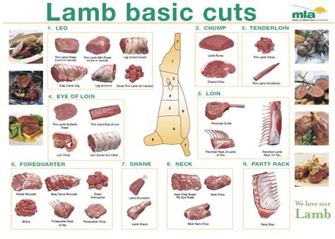 Lamb - WHOLESALE MEATS - Lamb Basic lamb cuts | RECIPE: TEMPORARY HOLD ...