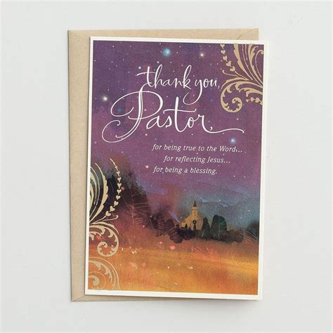 Thank You Pastor Appreciation Cards Free Printable