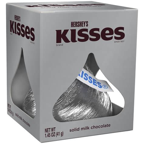 Hershey's Solid Milk Chocolate Kiss, 1.45 oz