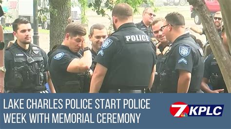 Lake Charles Police Department honors fallen officers in Police Week ...