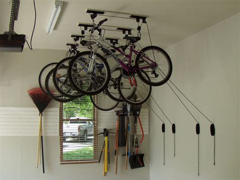 Garage Storage Solutions / Ceiling Storage Solutions | Bike storage ...