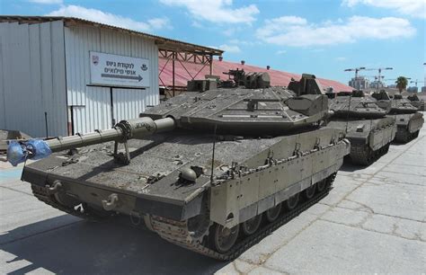 Israel's Defense Forces Receive First Operational Merkava Barak Tanks