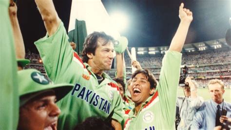 All About Pakistan: Cricket WORLD CUP 1992 Final Winning Moments and ...