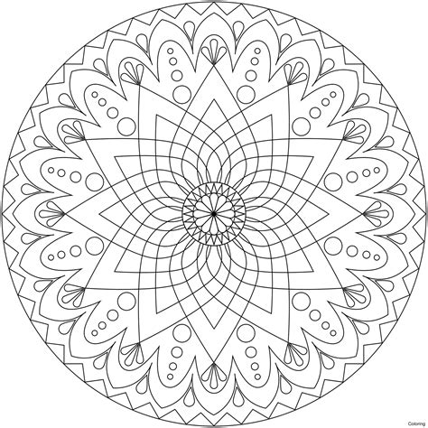 Mandala Drawing Pdf at GetDrawings | Free download