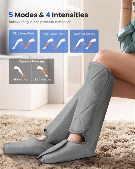 Renpho Leg Massager - Relief from Foot and Calf Pain