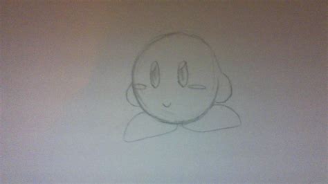 Kirby Drawing by SilverTheTimeTravler on DeviantArt