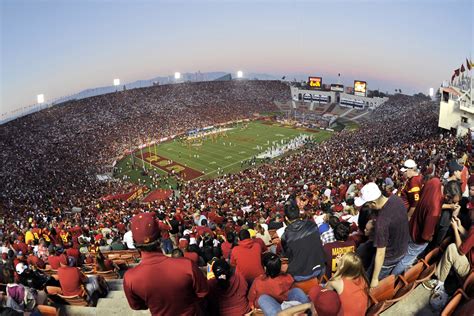 Coliseum crew gets ready for some football - USC News