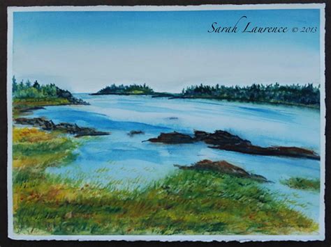 Sarah Laurence: Painting on the Coast of Maine