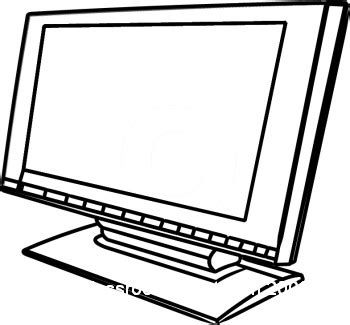 Computer Monitor Clipart Black And White | Free download on ClipArtMag