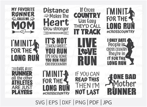 Running SVG, Cross Country Runner Svg, Running Svg Bundle , Run Svg ...