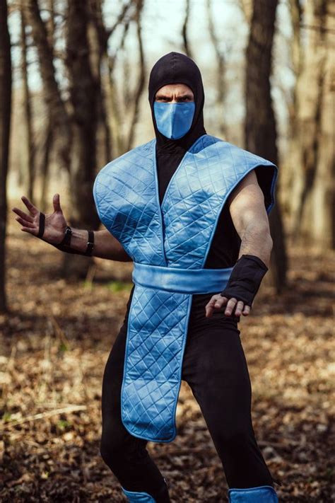 mortal kombat costume sub zero - Emil Manson