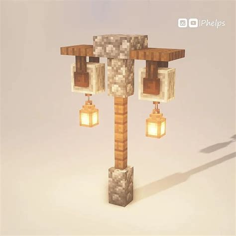 Minecraft lamp post ideas