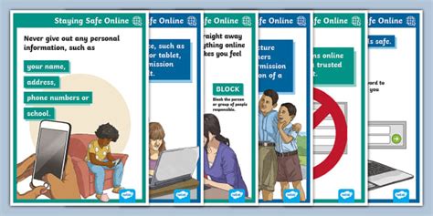 Online Safety Posters | How To Stay Safe Online Poster