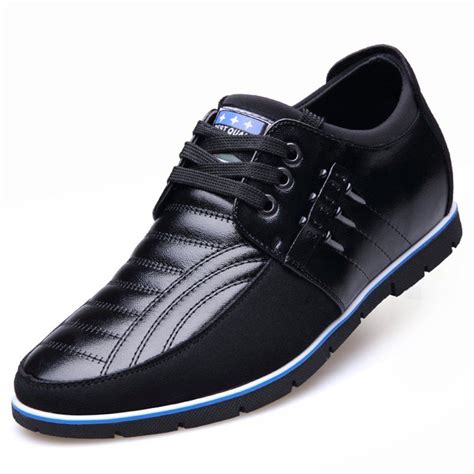 [63% OFF] Men Business Casual Leather Shoes Comfortable Lace-up | Rosegal