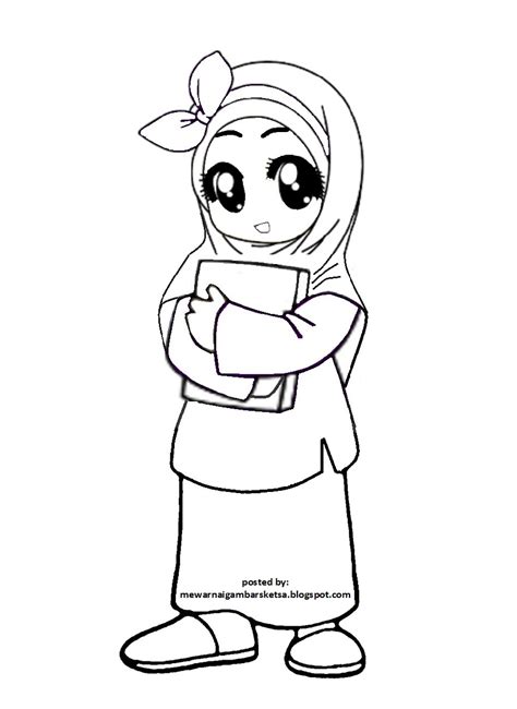 Gambar Kartun Muslimah Dokter | Top Gambar