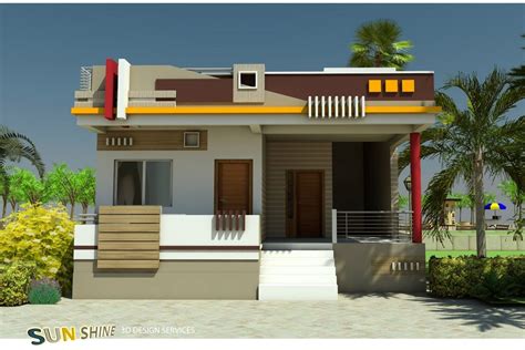 49+ Single Floor Indian Home Elevation Design Photo Gallery PNG ...