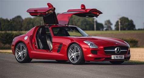 Low-Mileage Mercedes-Benz SLS AMG Looks Like It’s Ready To Fly | Carscoops