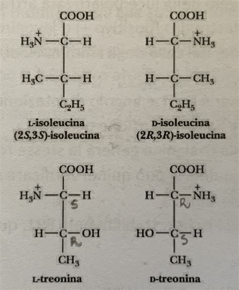 amino acids - How to draw L and D configuration for isoleucine and ...