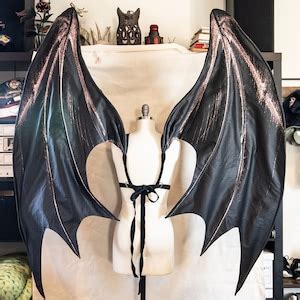 Very Large Demon or Bat Costume Wings - Etsy