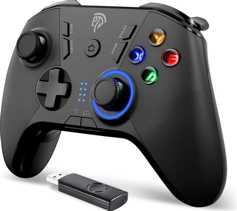 Amazon.com: EasySMX Controlador inalámbrico para juegos para Windows PC ...