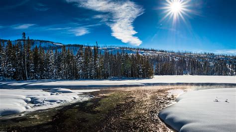 Yellowstone Winter on Behance