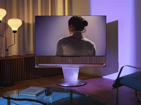 Bang & Olufsen's new motorized TV stand + Atmos soundbar costs $8000