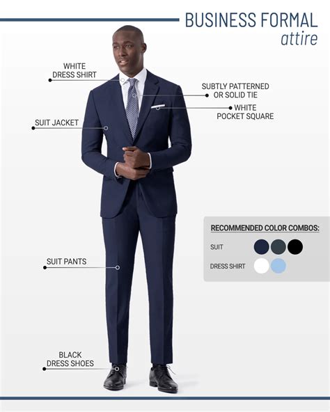 Business Dress Code For Men