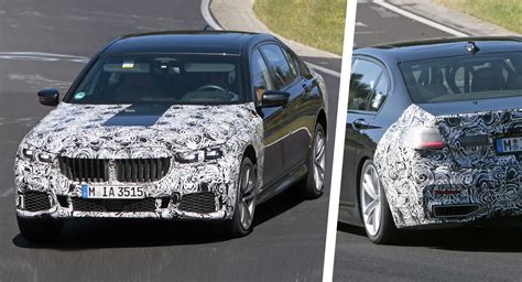 Facelifted 2019 BMW 7-Series Spied In Base And M760Li xDrive Forms ...