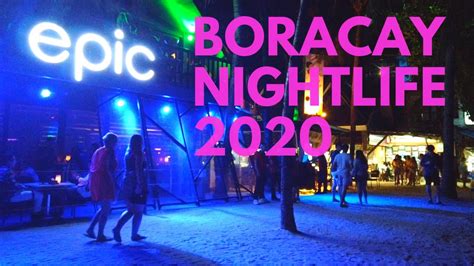 Boracay Nightlife 2020 | Walking Tour Boracay Island Philippines at ...