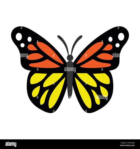 Butterfly Clip Art High Resolution Stock Photography and Images - Alamy