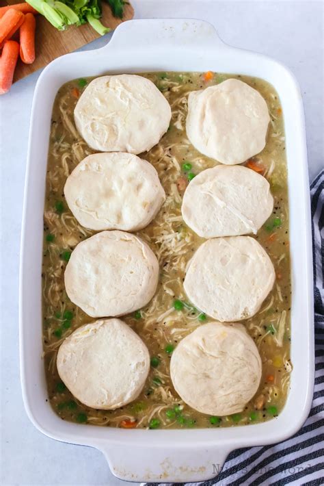 Chicken and Biscuits Casserole - Num's the Word