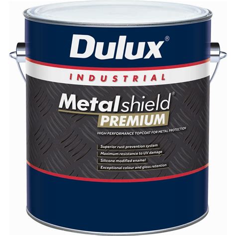 Dulux Metalshield Premium 1L FPC Golden Yellow Topcoat Enamel Paint