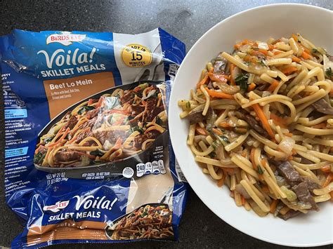 Birds Eye Voila! Beef Lo Mein Skillet Meal : r/frozendinners