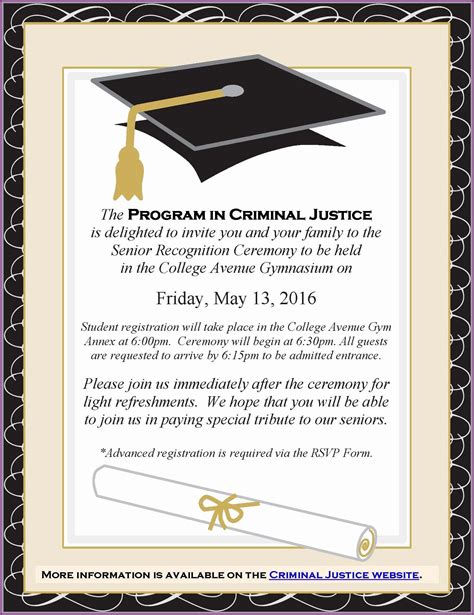 Google Docs Graduation Invitation Template