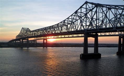 Truss bridge across Mississippi river, New Orleans (GoodFree Photos ...