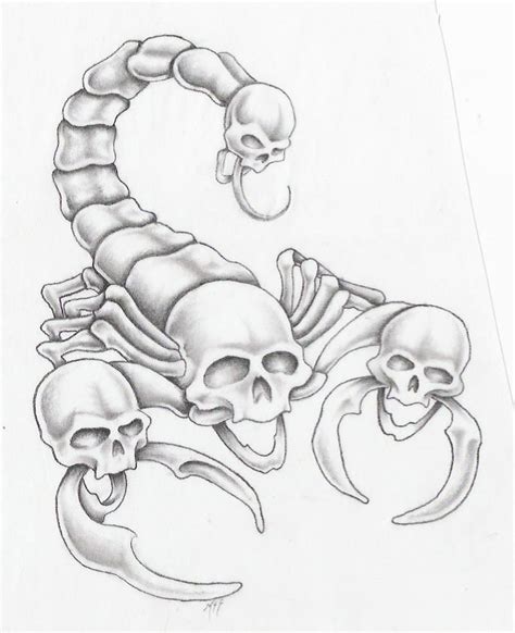 scorpion by markfellows on deviantART | Skull tattoo design, Tattoo ...