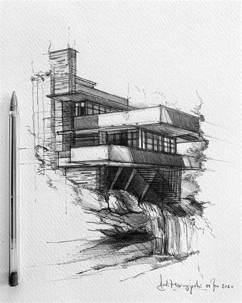 Architectural Sketching:10 Architecture Sketching Tips - ACCO PAKISTAN