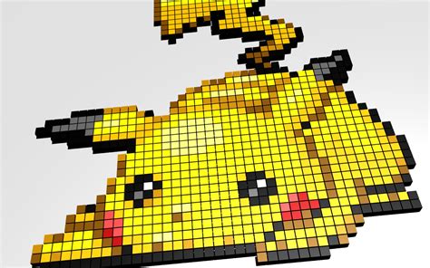 Pokemon Blocks Pixel Art Wallpapers Hd Desktop And Mobile Backgrounds ...