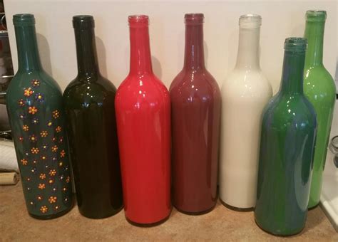 DIY Painted Wine Bottles: How to Paint Wine Bottles in 5 Minutes