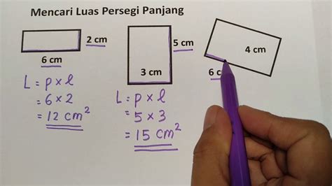 Luas Persegi Panjang 1 - YouTube