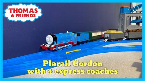 Plarail Gordon With 4 Express Coaches RUNNING SESSION - YouTube