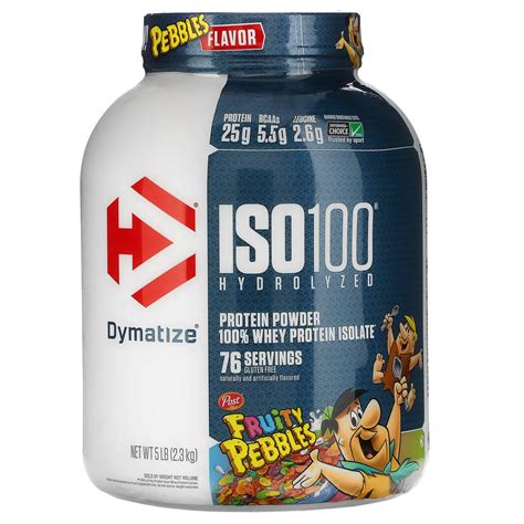 Dymatize ISO100 Hydrolized Whey Protein Isolates 5lbs