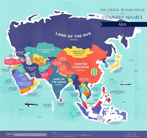 Asia map names - Visual Capitalist