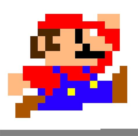 Super Mario Pixel | Free Images at Clker.com - vector clip art online ...