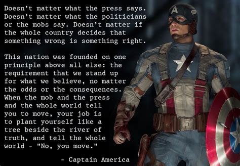 [1016 x 720] Dosen't matter - captain america | Captain america quotes ...