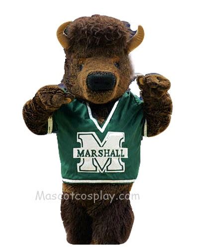 Marshall Thundering Herd Marshall University Marco the Bison Buffalo ...