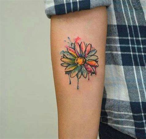 Small Daisy Tattoo On Wrist | Tribal Tattoos X