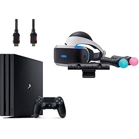 PlayStation VR Start Bundle 4 Items:VR Headset,Move Controller ...