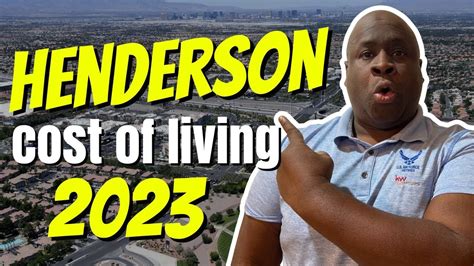 Henderson Nevada Cost of Living 2023 - Is It Affordable? - YouTube