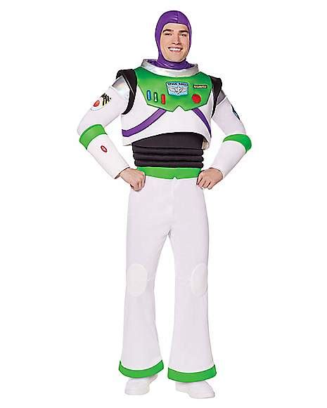 Adult Buzz Lightyear Costume - Toy Story - Spirithalloween.com